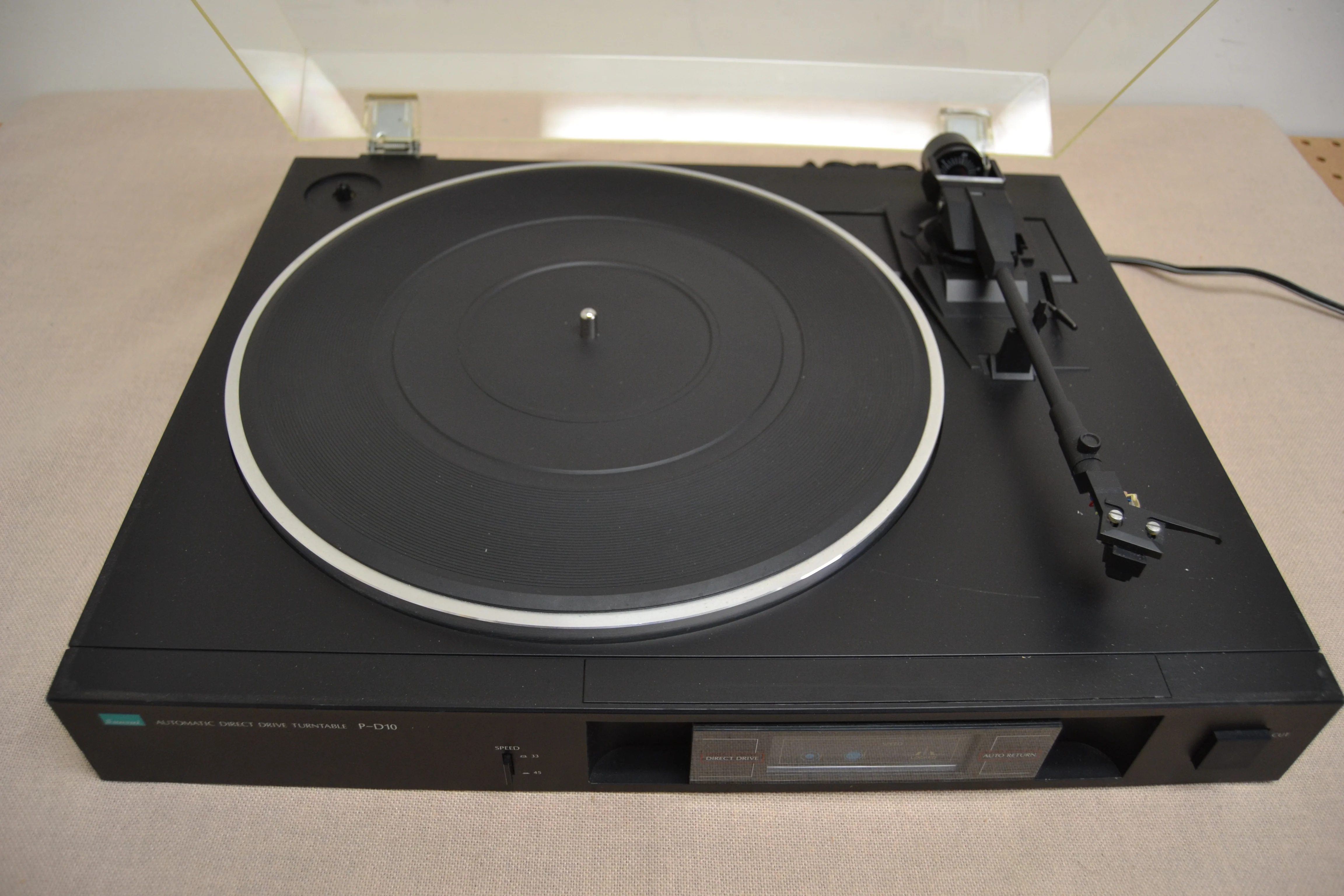 Sansui P-D10 2-Speed Automatic Return Turntable - Image 5