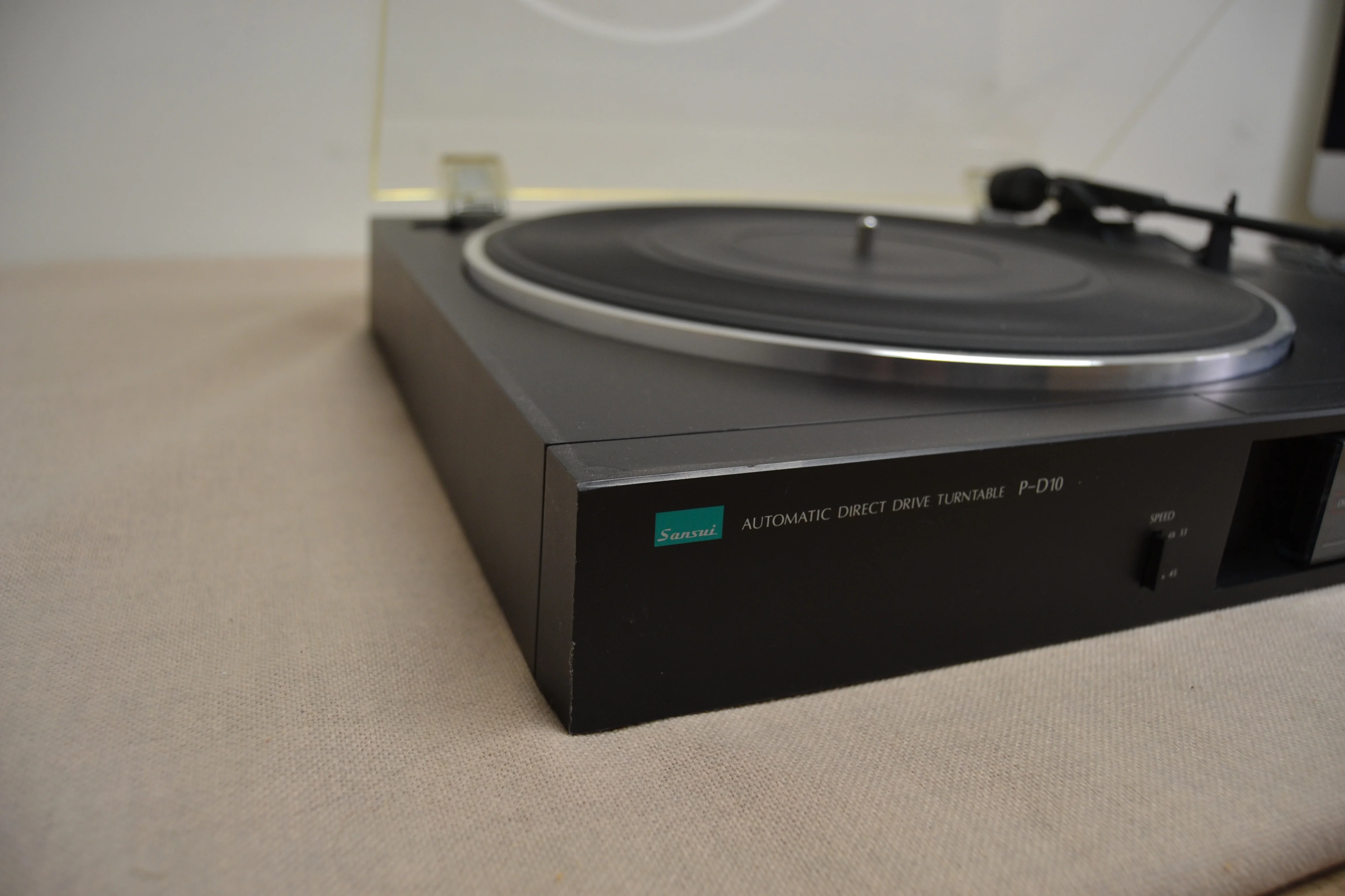 Sansui P-D10 2-Speed Automatic Return Turntable - Image 6