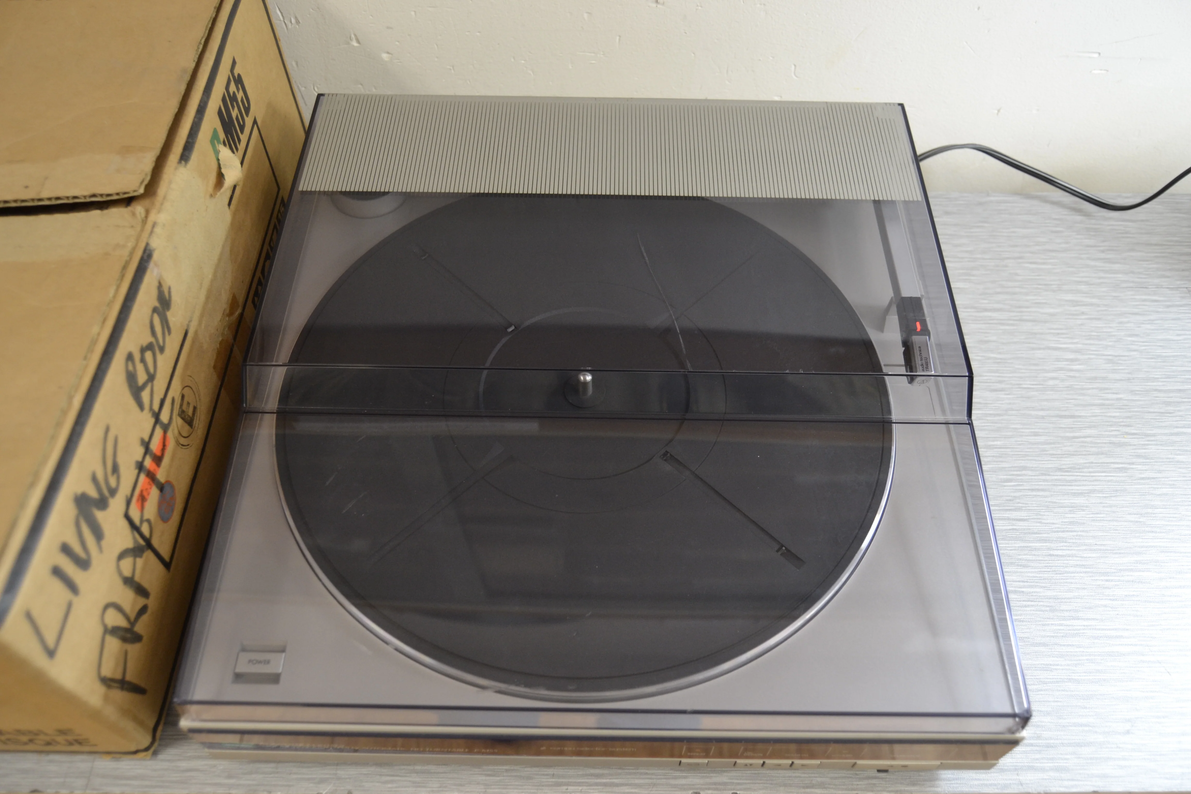 Sansui P-M55 Linear Tracking Turntable - Box - Image 6