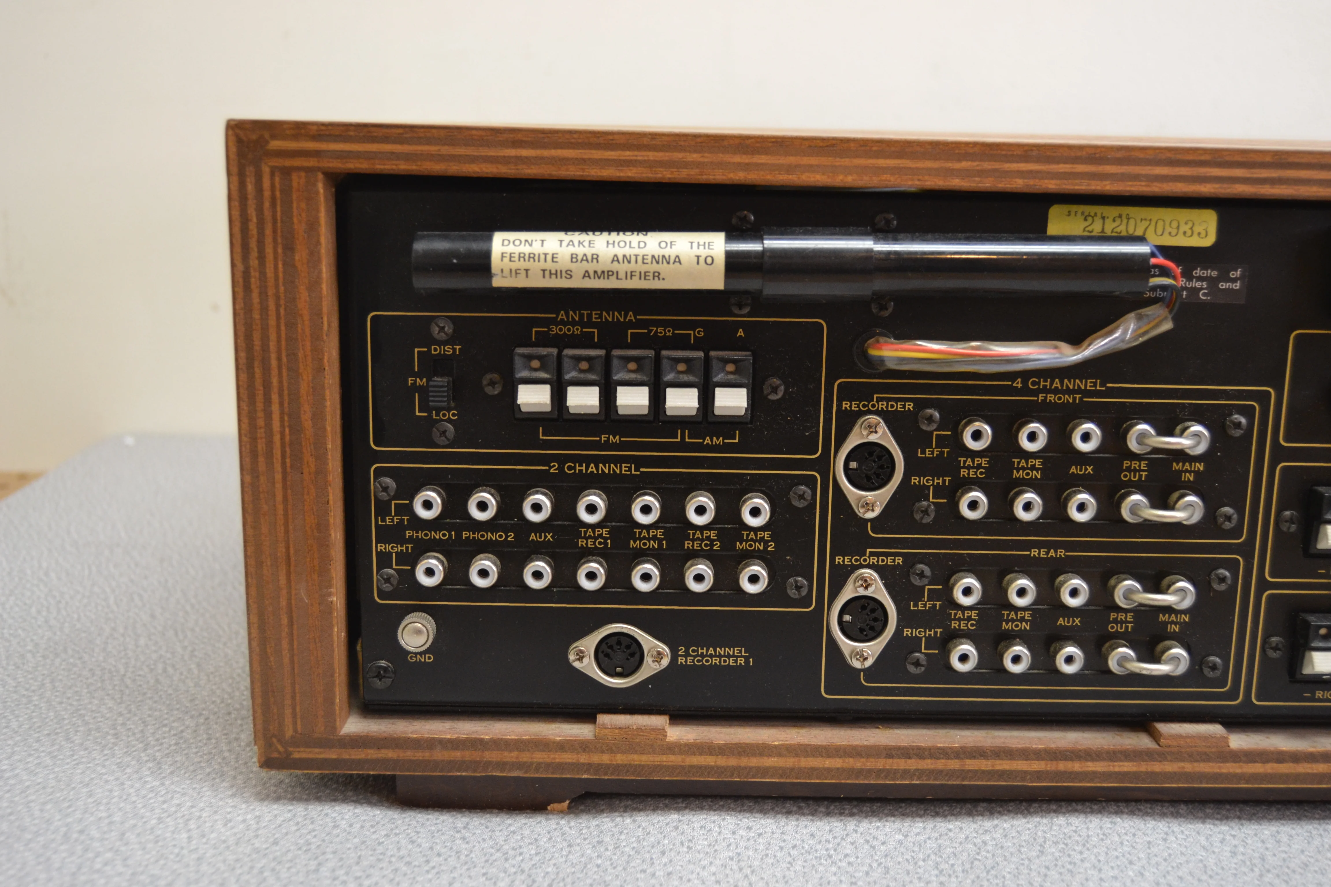 Sansui QR-6500 4 Channel Receiver (1971-72) * 37W RMS - Image 11