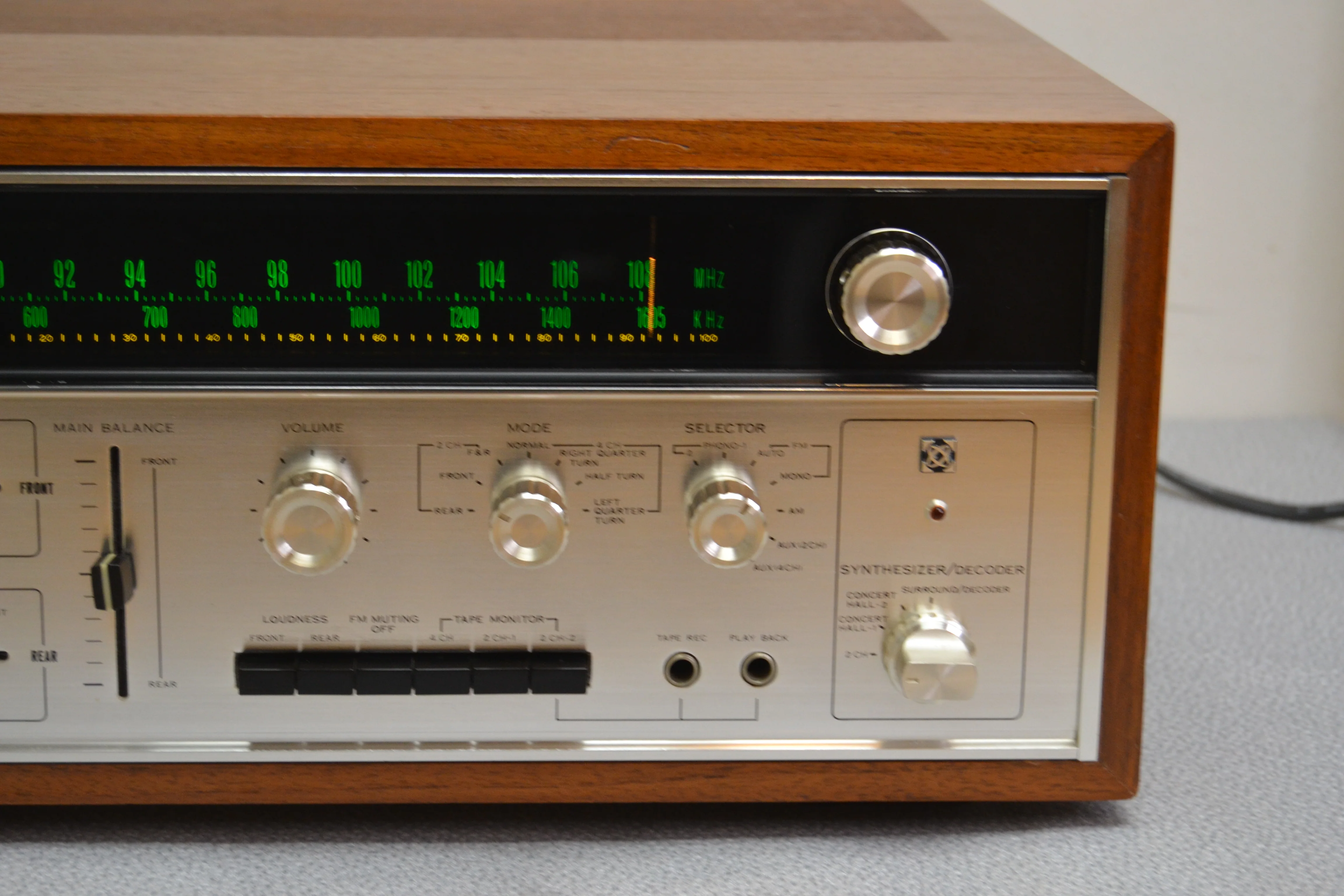 Sansui QR-6500 4 Channel Receiver (1971-72) * 37W RMS - Image 4