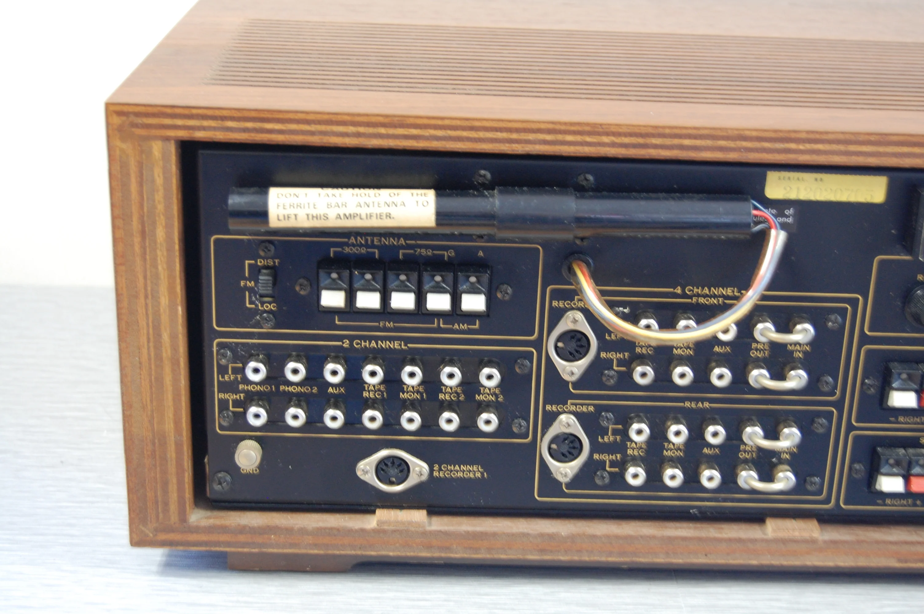 Sansui QR-6500 4 Channel Stereo Receiver * 1971 * Box * Manuals - Image 12