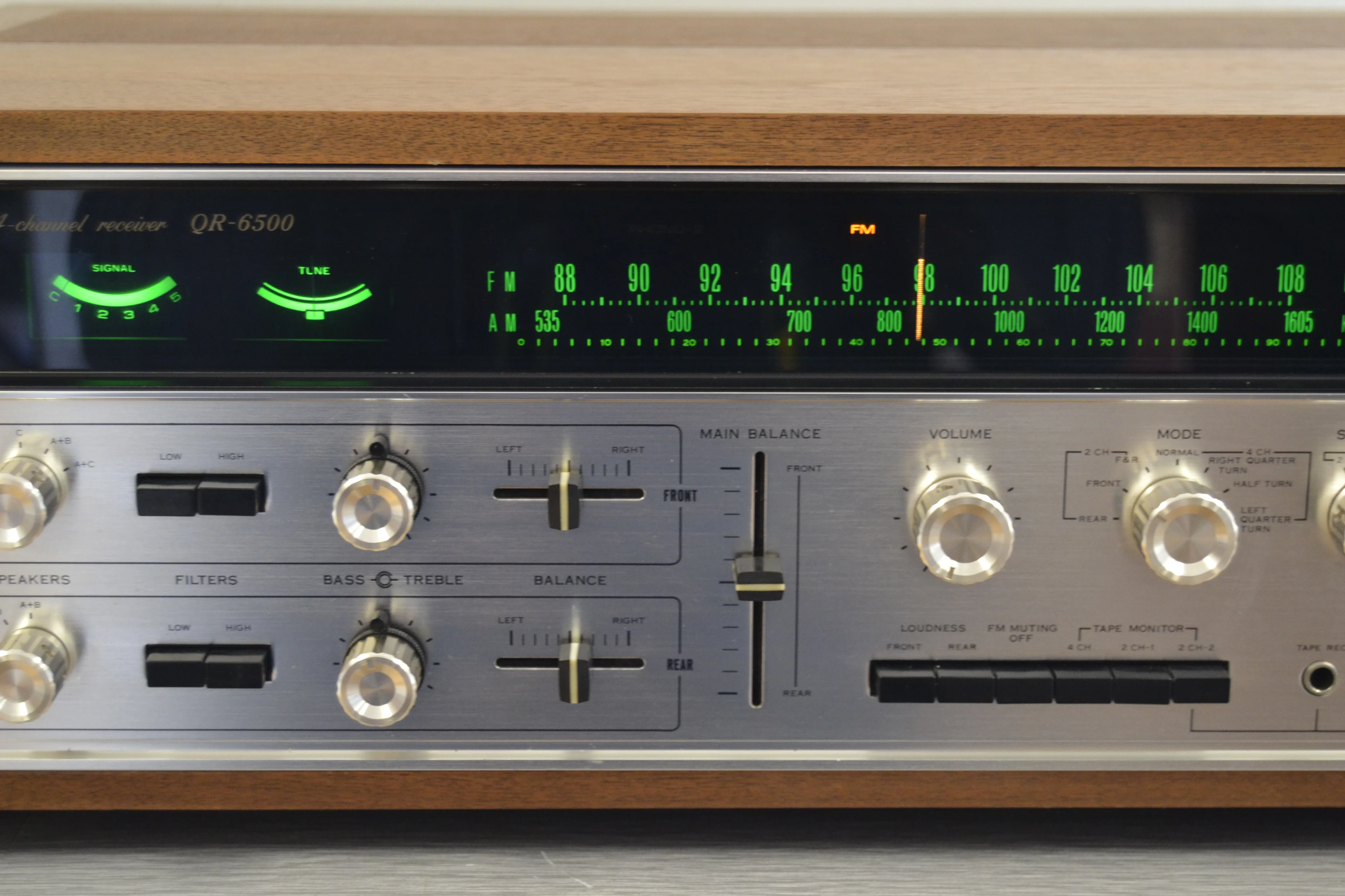 Sansui QR-6500 Stereo Quad Receiver * Owner and Service Manual * Accessories * Original Box - Image 3