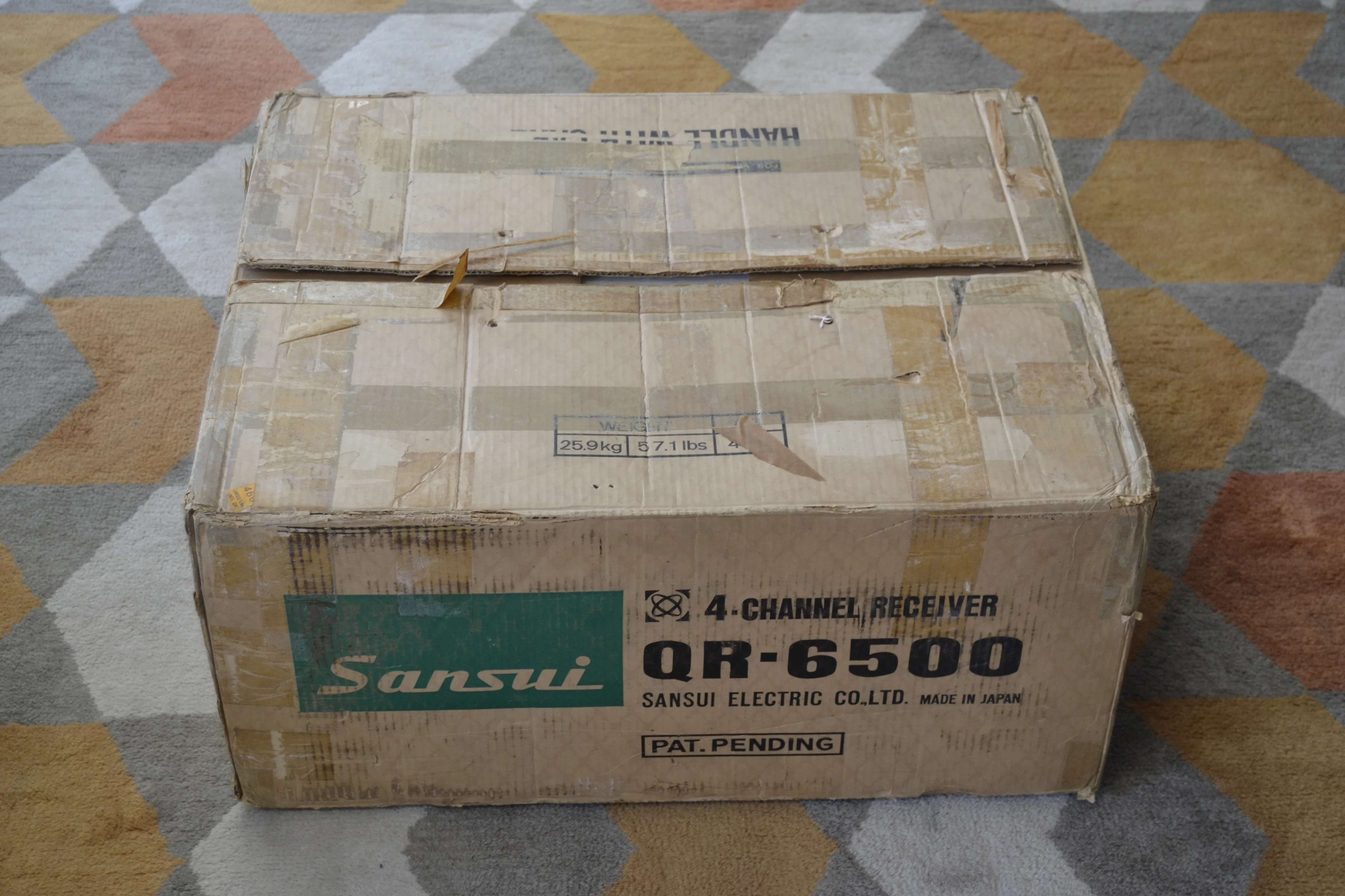 Sansui QR-6500 Stereo Quad Receiver * Owner and Service Manual * Accessories * Original Box - Image 6