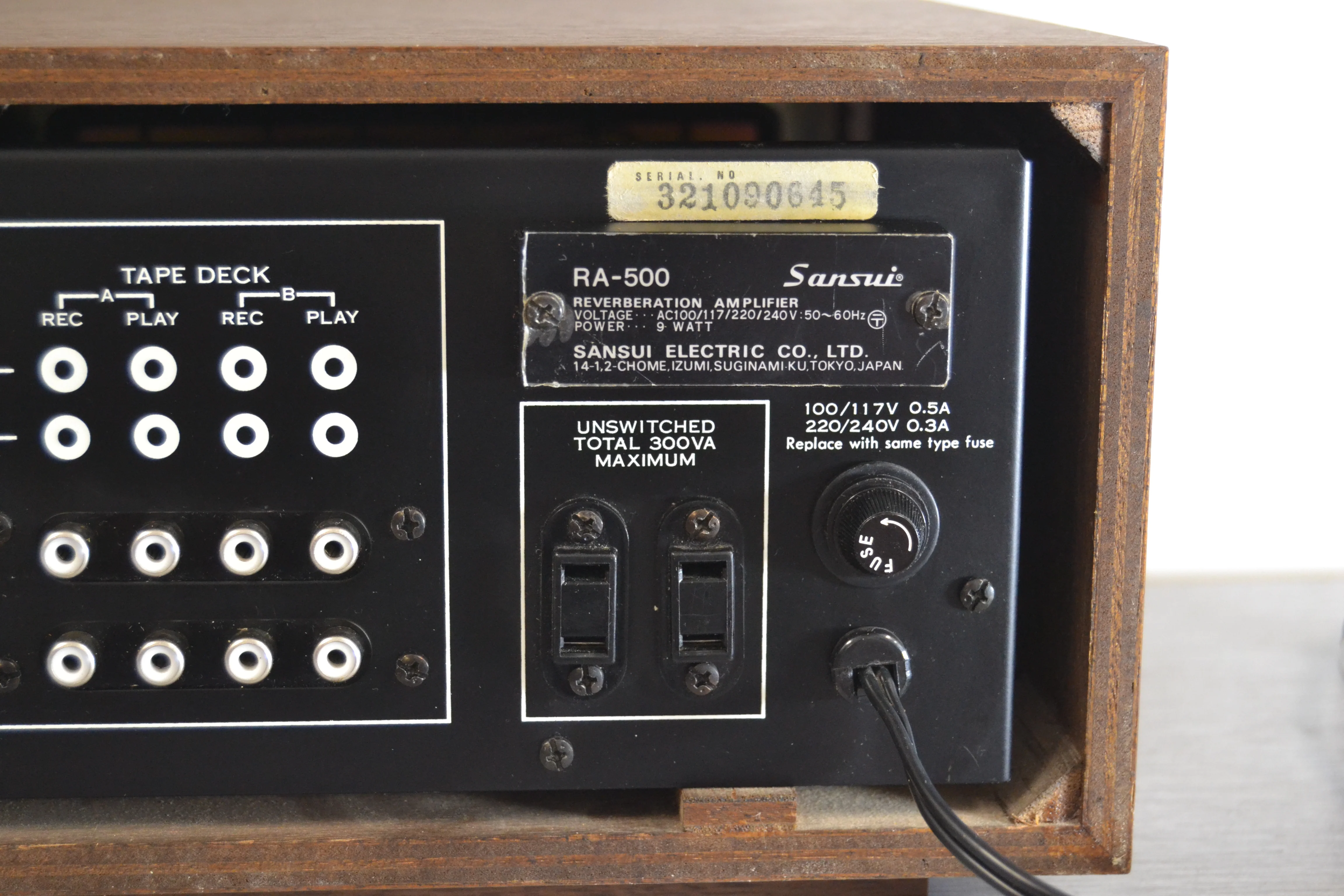 Sansui RA-500 Reverberation Amplifier - Image 12