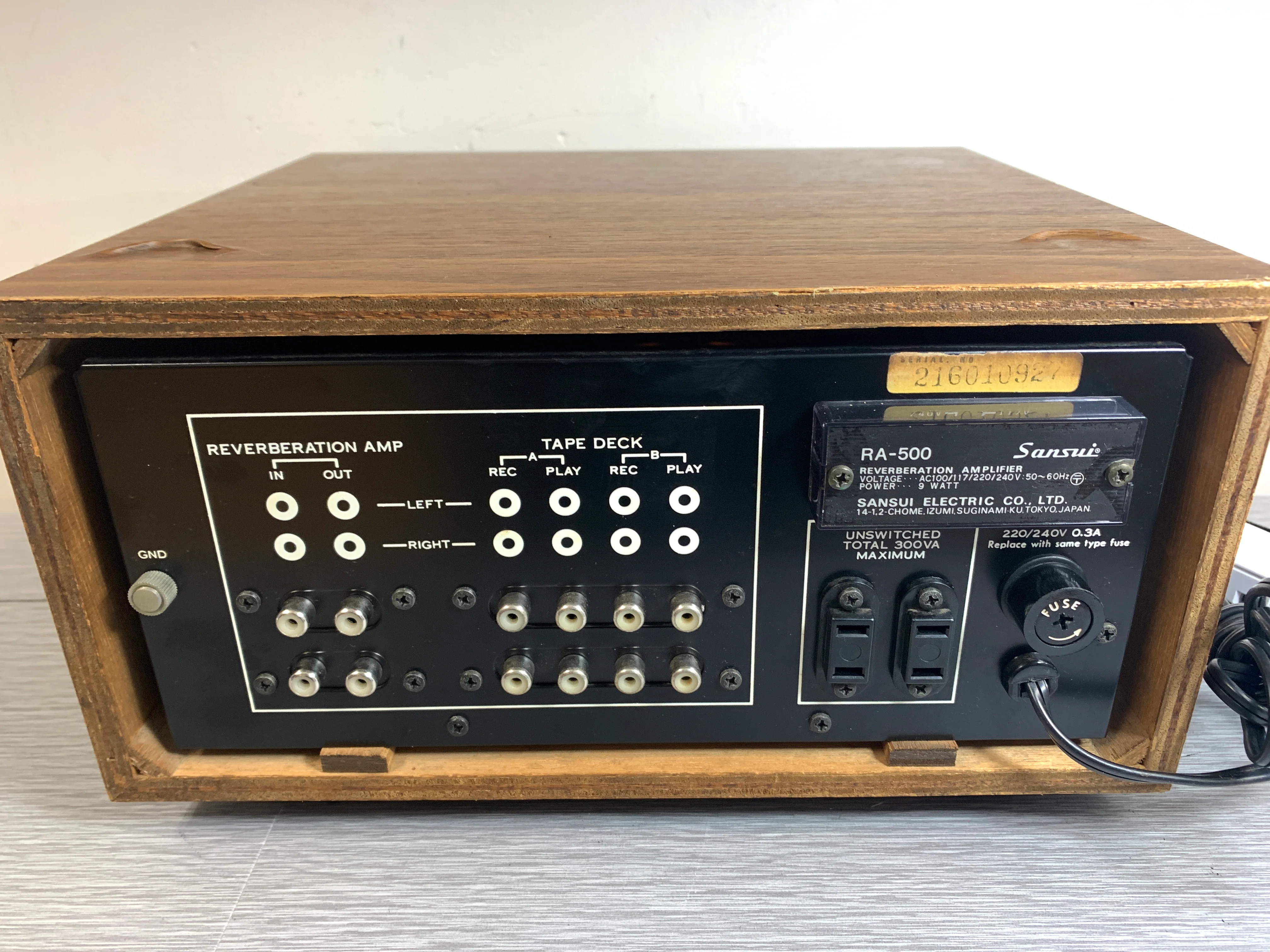 Sansui RA-500 Reverberation Amplifier (1971-86) - Image 9