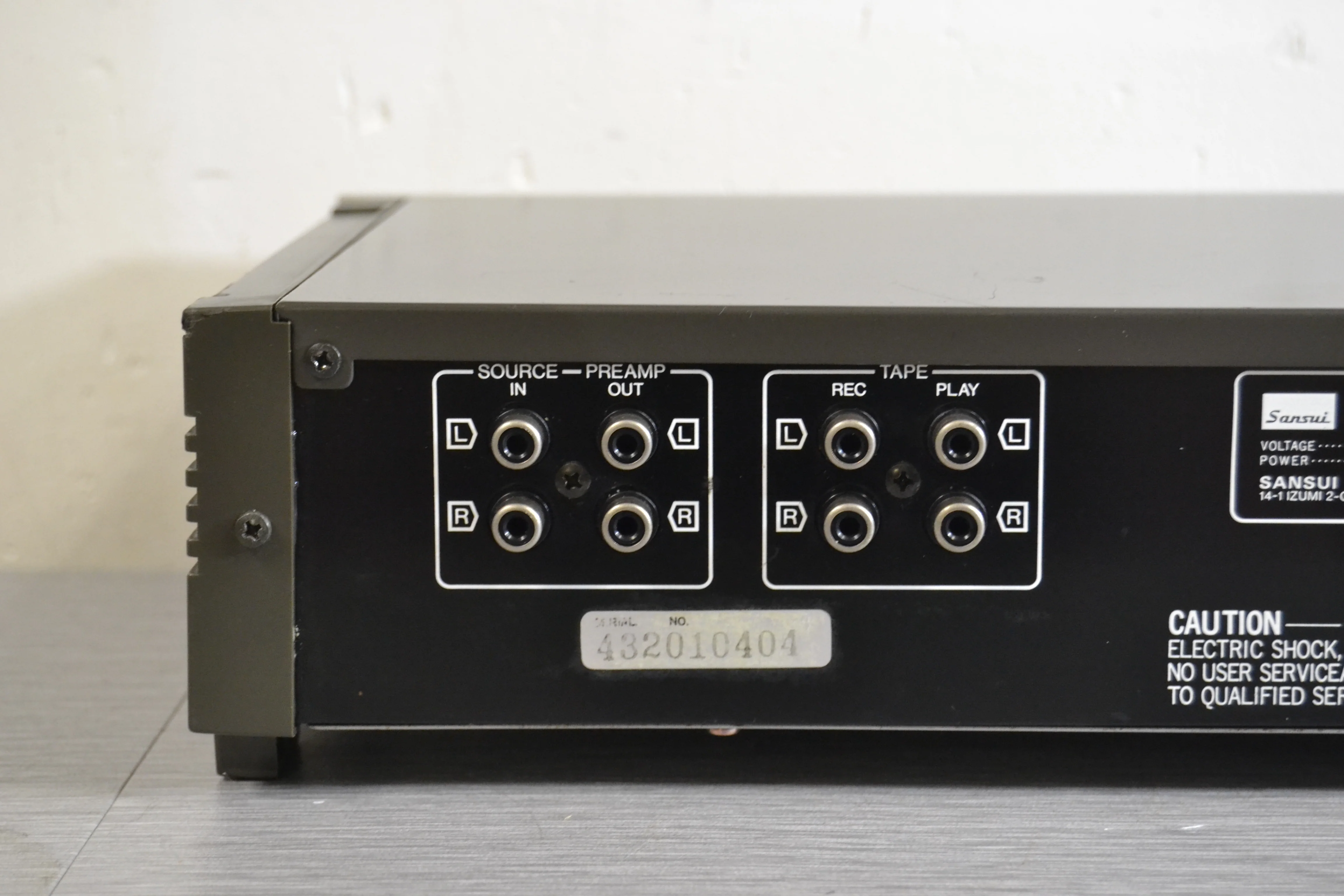 Sansui RG-7 Graphic Equalizer and Reverb - Image 12