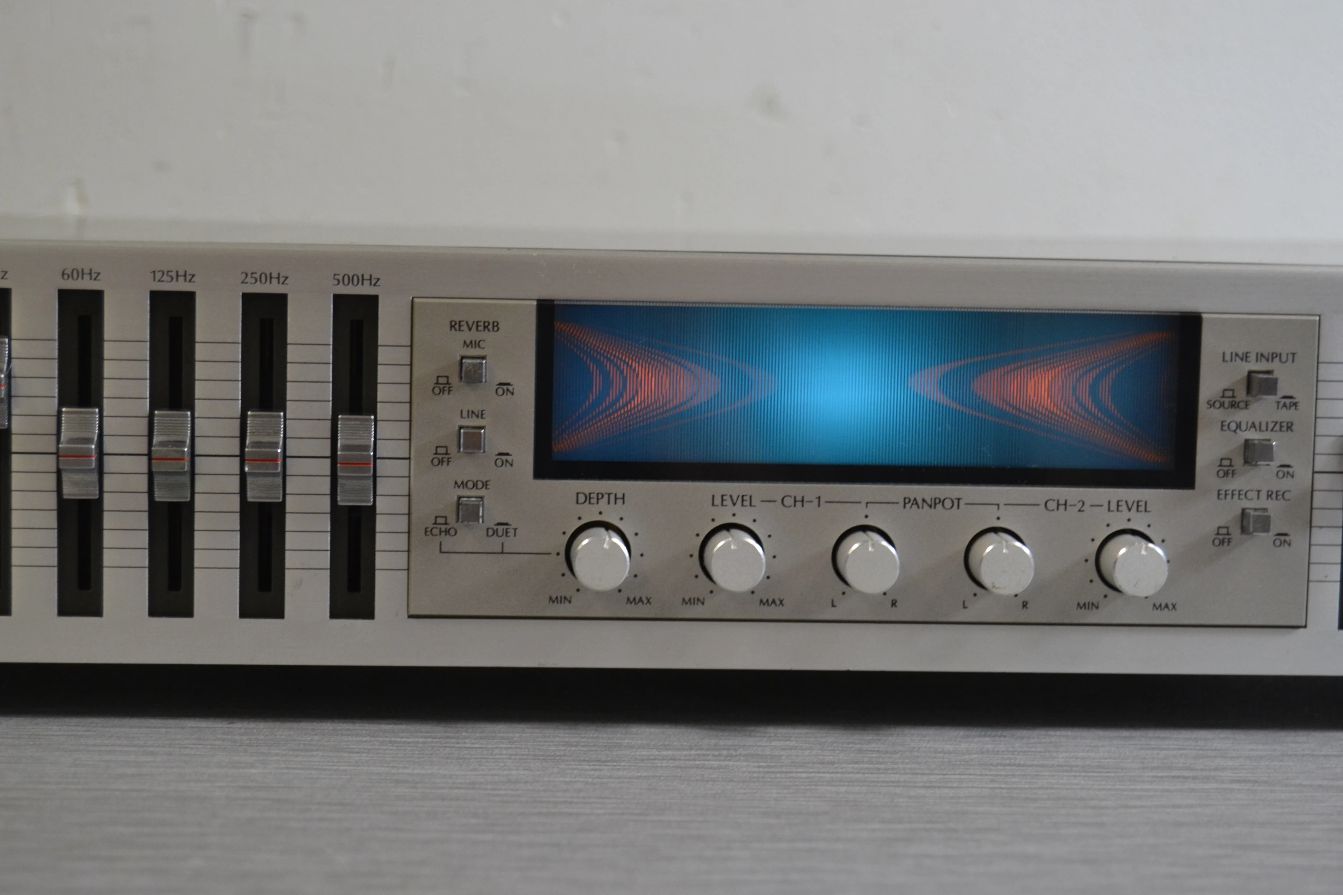 Sansui RG-7 Graphic Equalizer and Reverb - Image 3