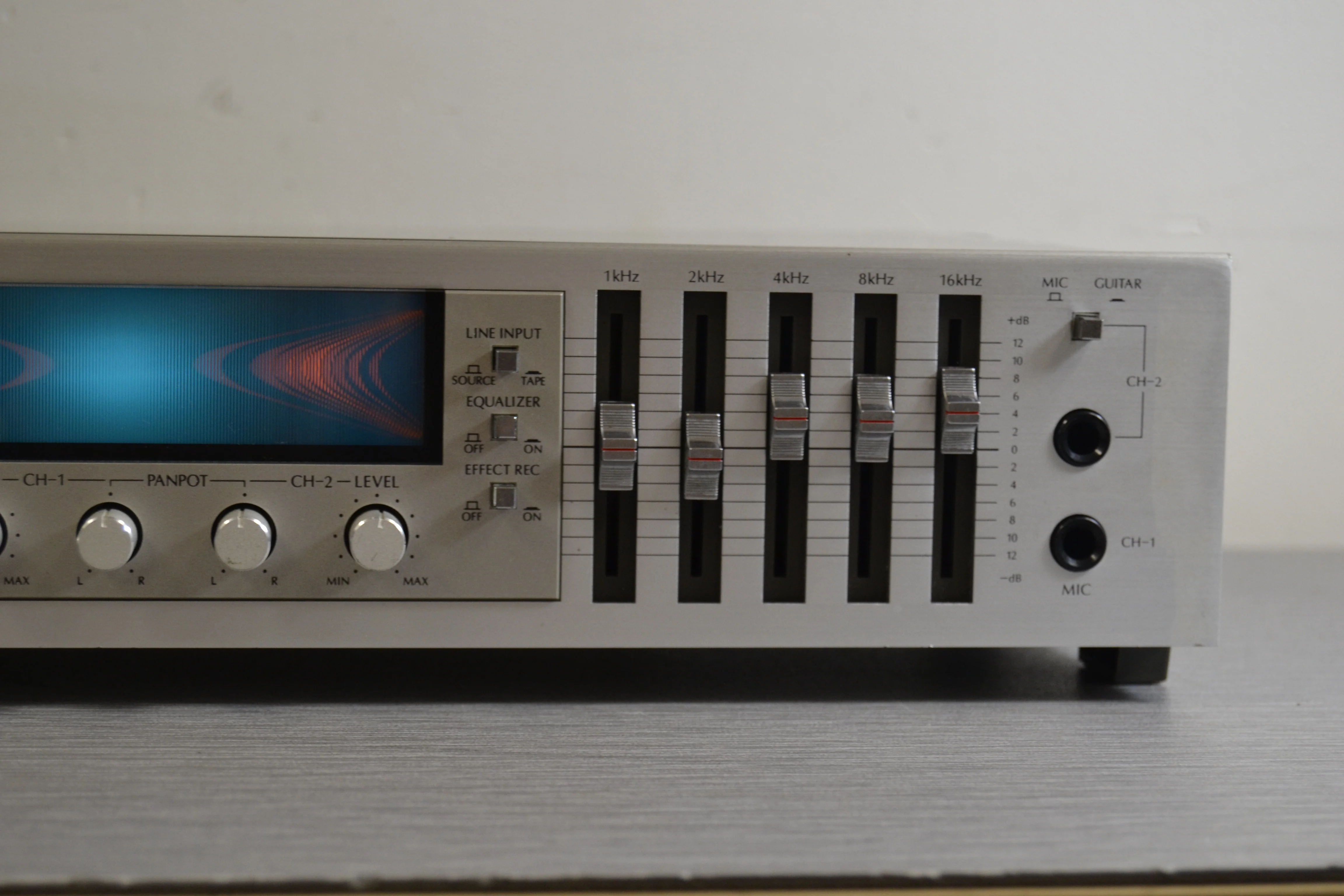 Sansui RG-7 Graphic Equalizer and Reverb - Image 4