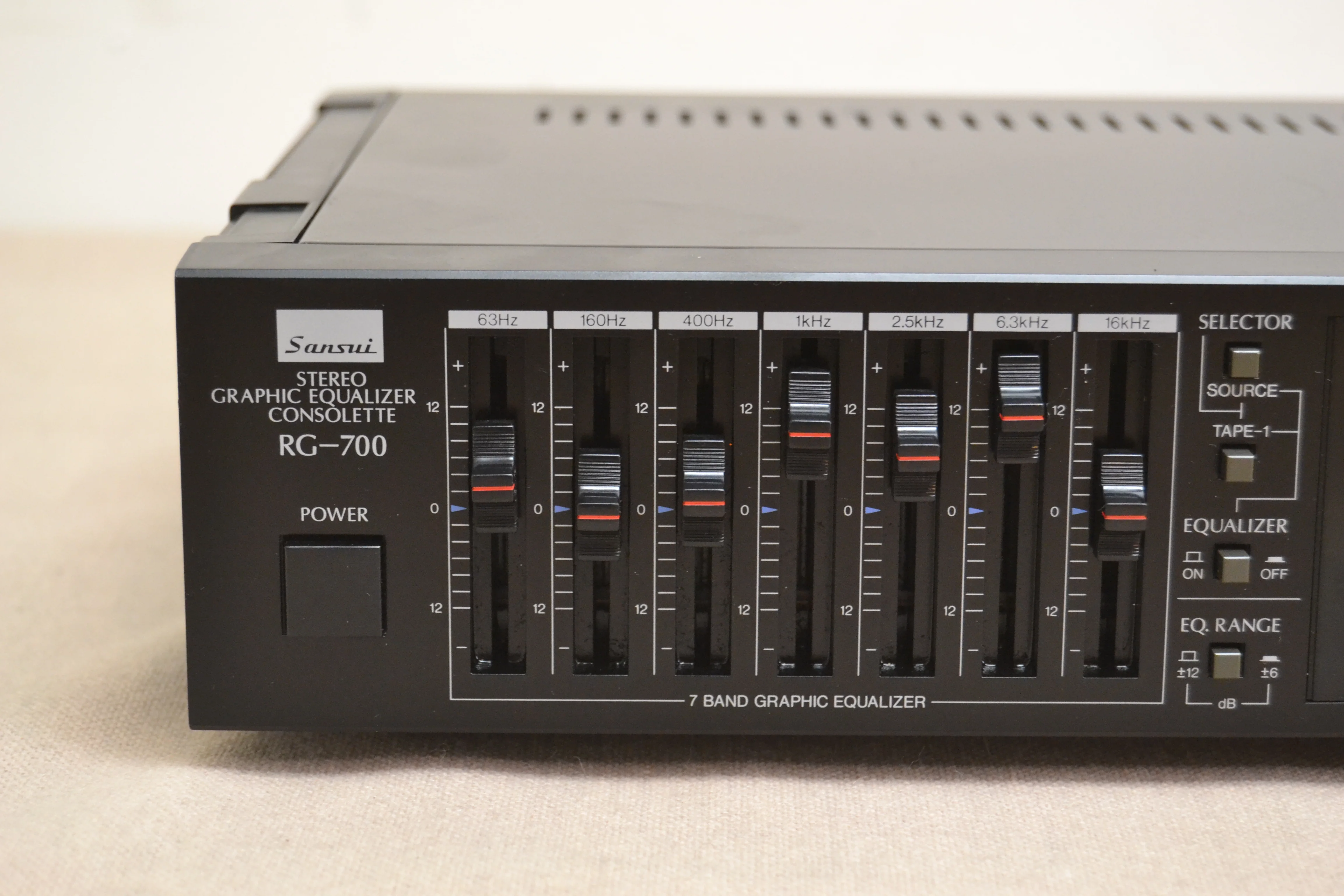 Sansui RG-700 Graphic Equalizer and Reverb - Image 2