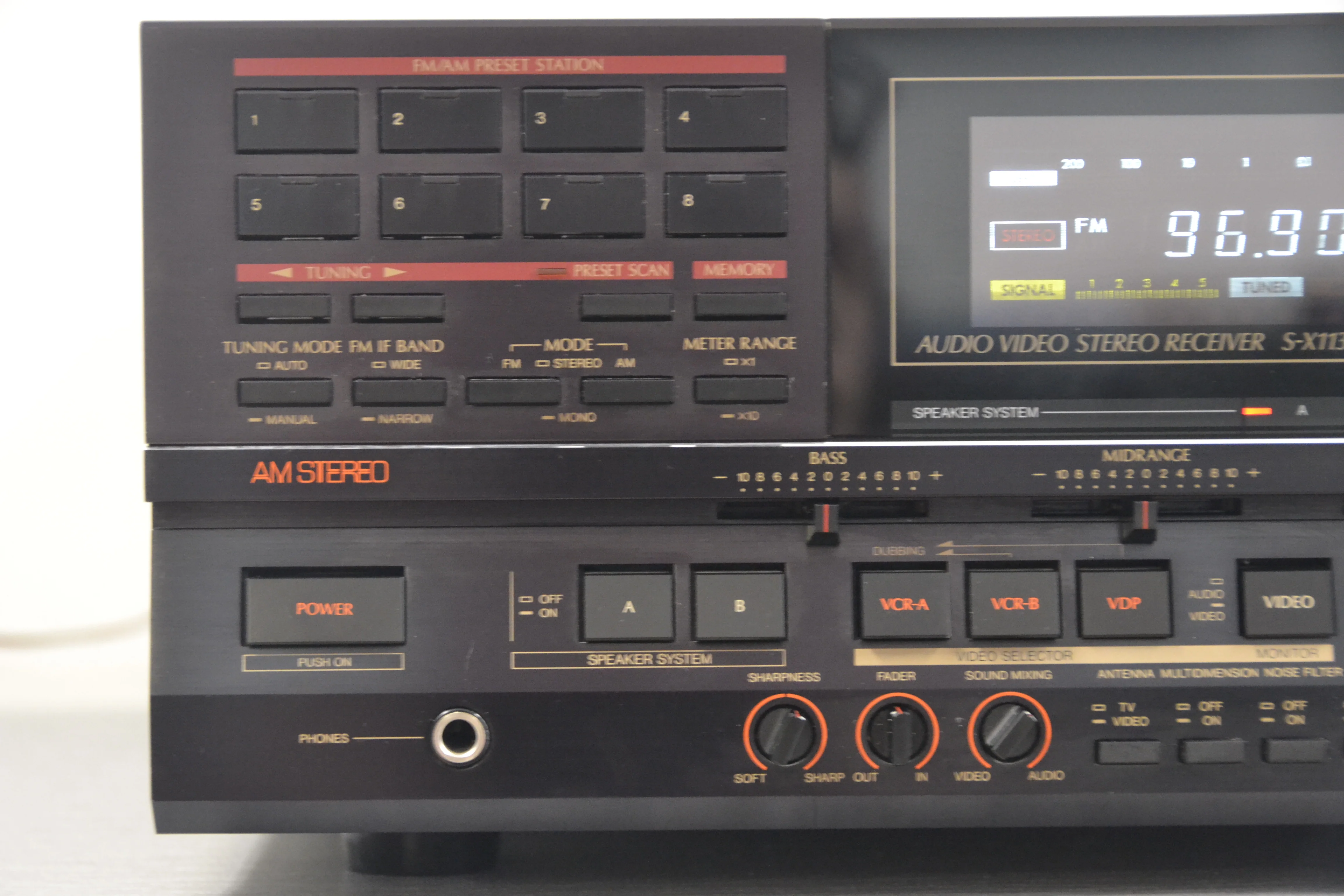 Sansui S-X1130 Stereo Receiver * 1984 * 130W RMS - Image 3