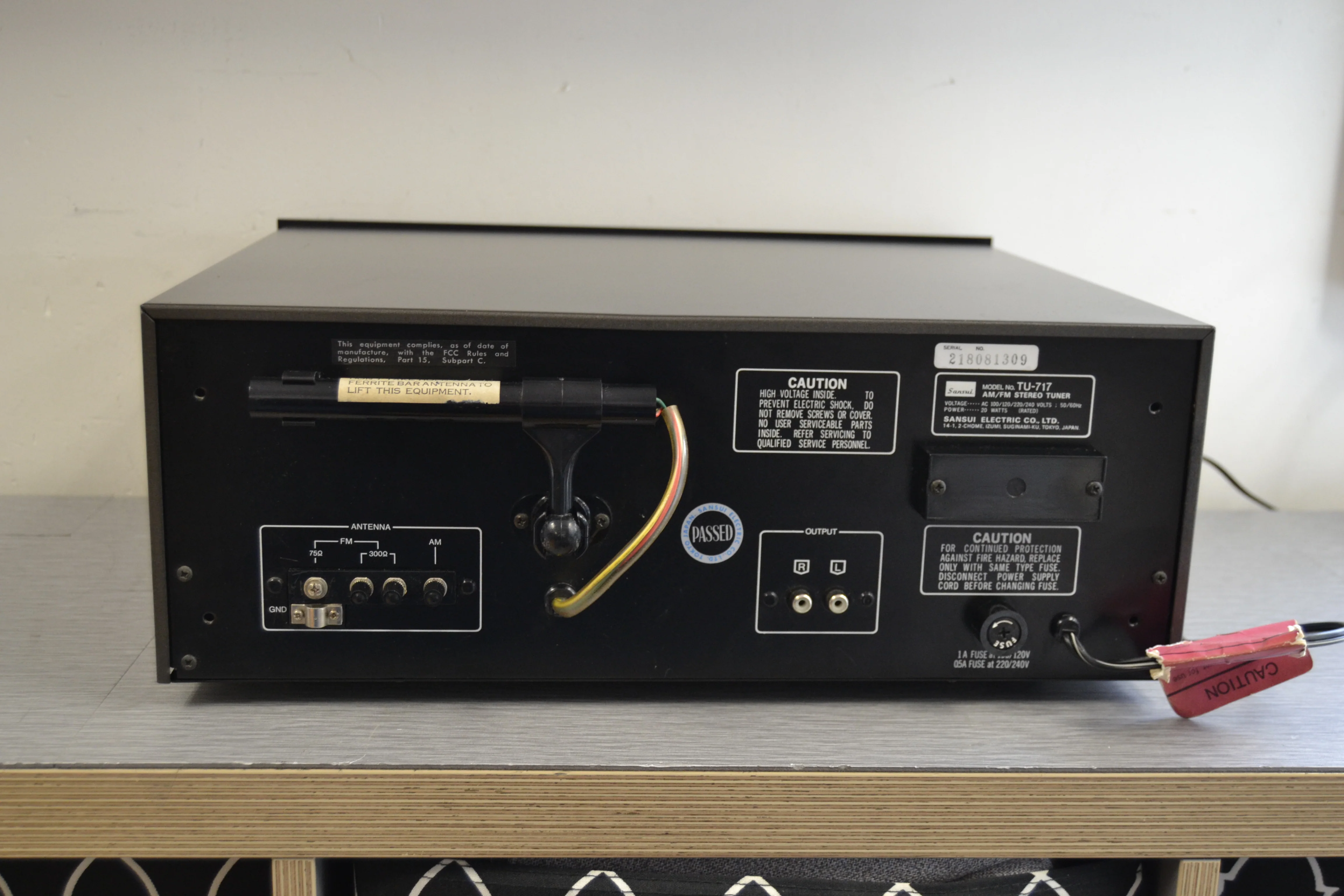 Sansui TU-717 Stereo Tuner - Image 8