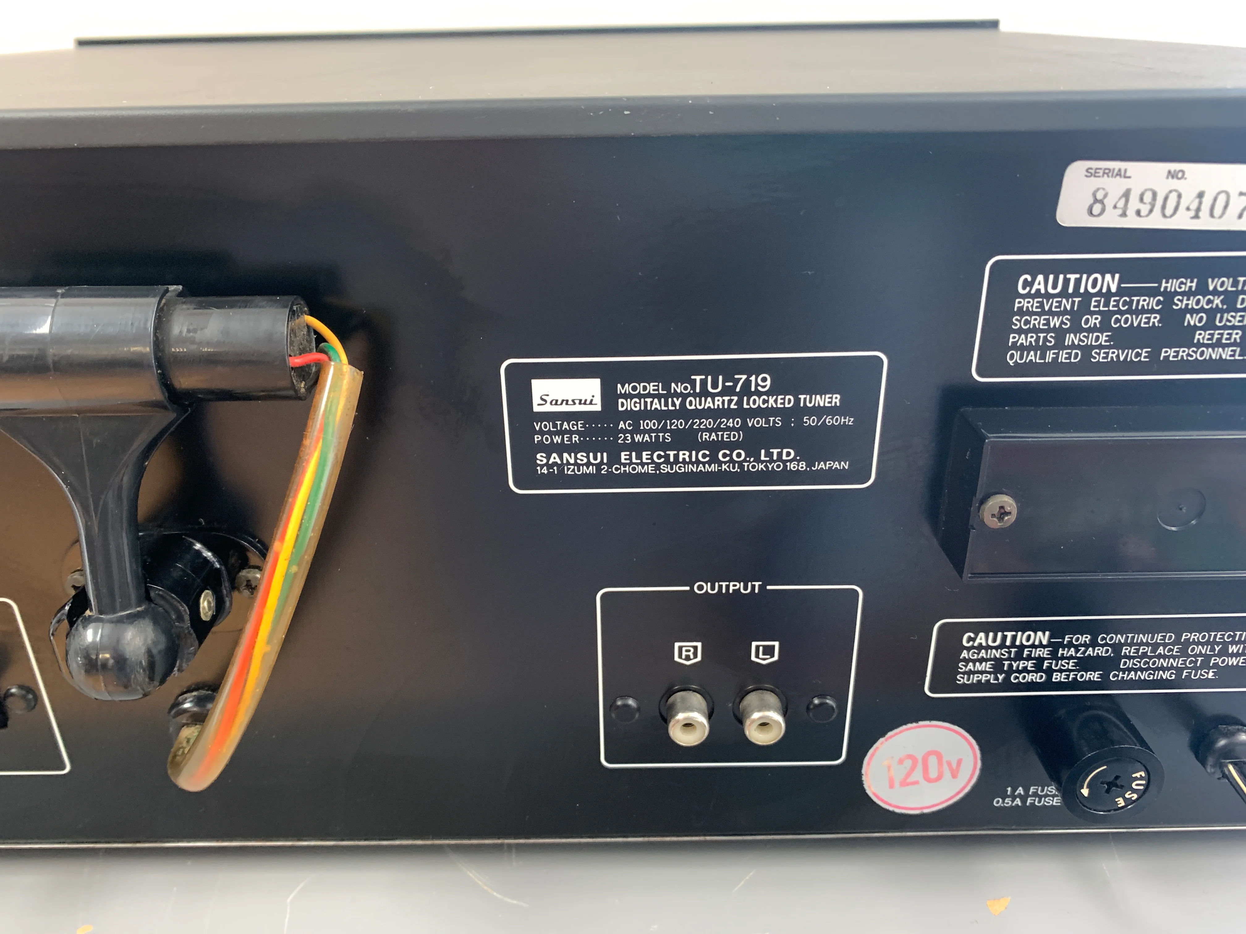 Sansui TU-719 Stereo Tuner - Image 14
