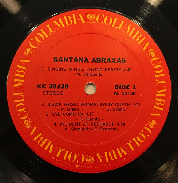 Santana - Abraxas (LP, Album, Ter) (Very Good Plus (VG+)) - Image 5