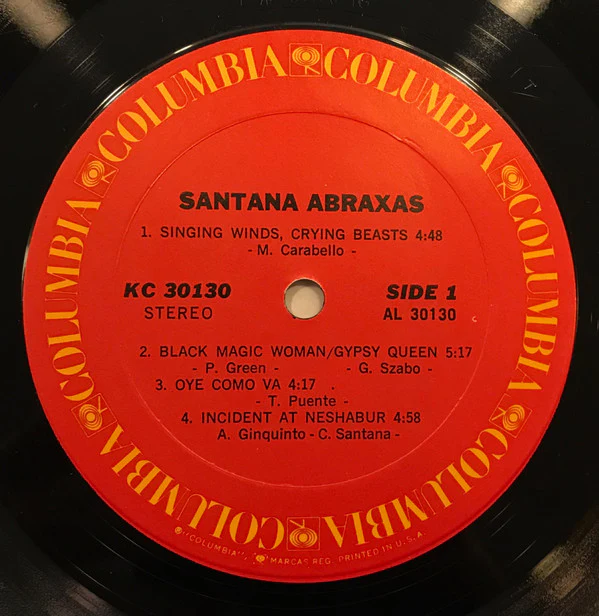 Santana - Abraxas (LP, Album, Ter) (Very Good (VG)) - Image 5