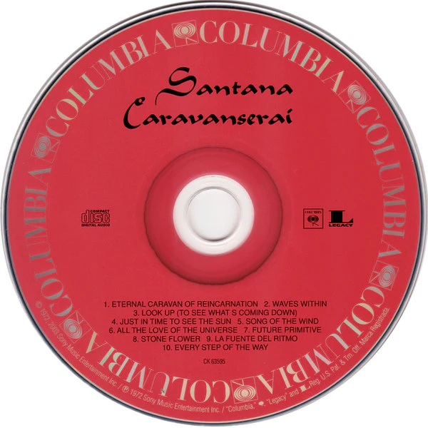 Santana - Caravanserai (CD, Album, RE, RM) (Very Good Plus (VG+)) - Image 3