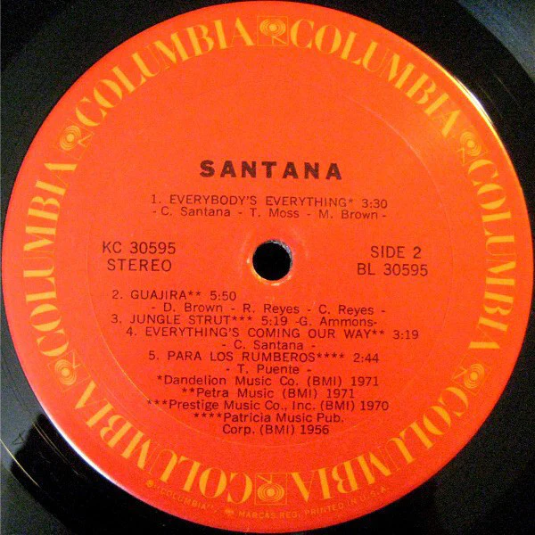 Santana - Santana (LP, Album, Pit) (Near Mint (NM or M-)) - Image 4