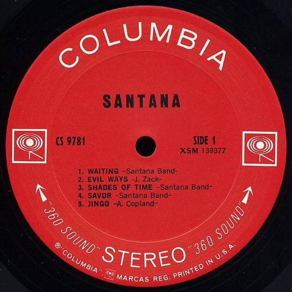 Santana - Santana (LP, Album) (Very Good Plus (VG+)) - Image 3
