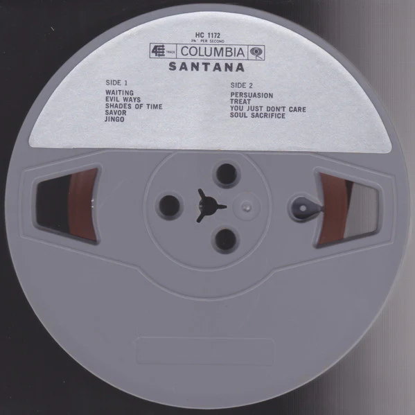 Santana - Santana (Reel, 4tr Stereo, 7" Reel, Album) (Very Good Plus (VG+)) - Image 3