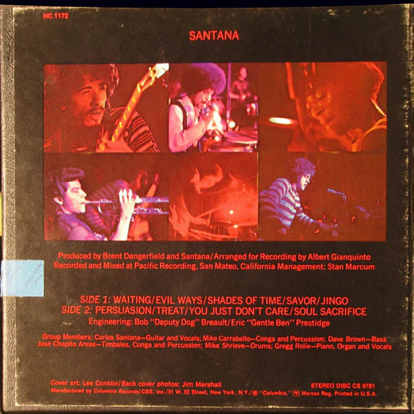 Santana - Santana (Reel, 4tr Stereo, 7" Reel, Album) (Very Good Plus (VG+)) - Image 2
