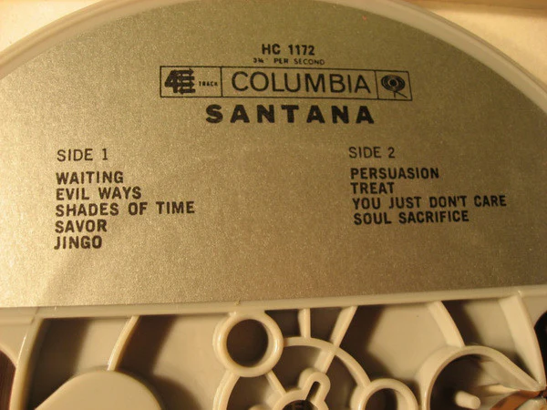 Santana - Santana (Reel, 4tr Stereo, 7" Reel, Album) (Very Good Plus (VG+)) - Image 3
