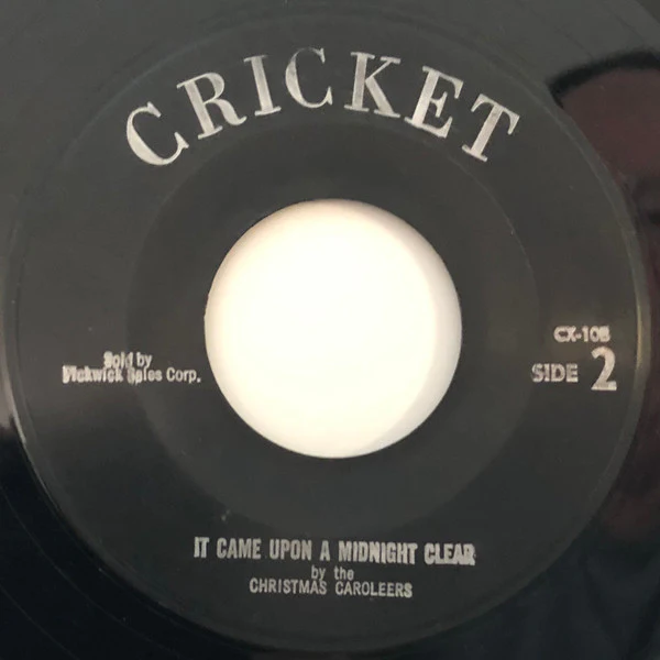 Santa's Friends / Christmas Caroleers - Jingle Bells / It Came Upon A Midnight Clear (7", Single) (Very Good Plus (VG+)) - Image 4