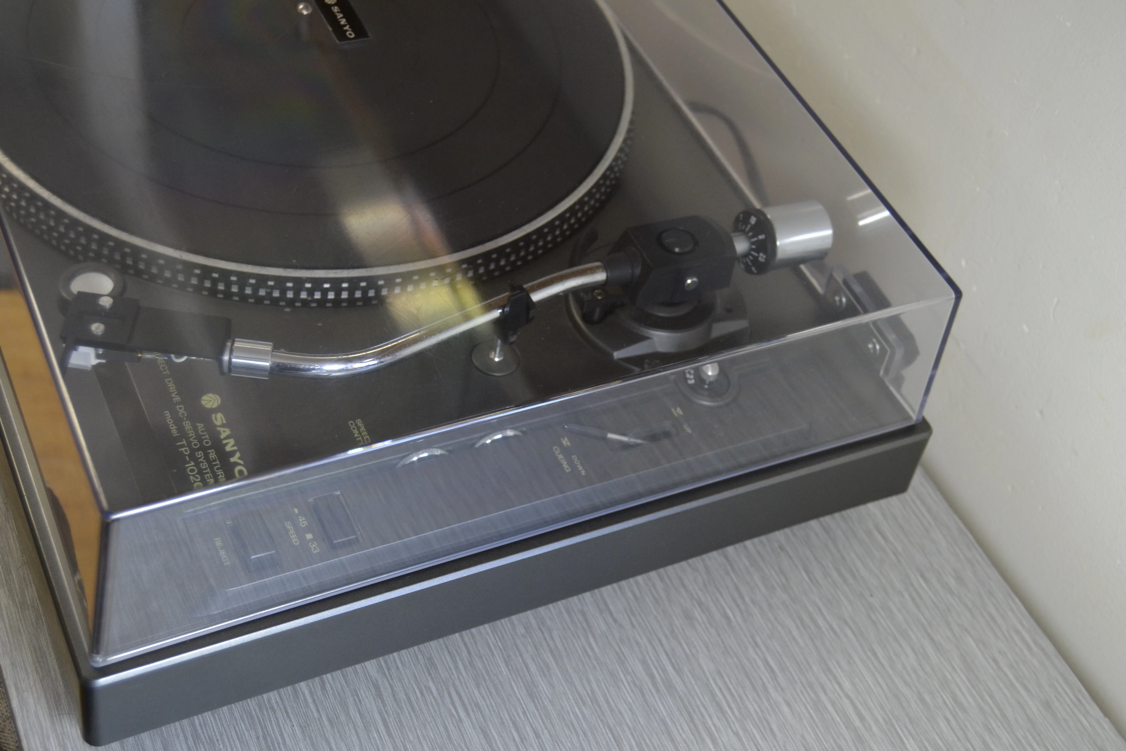 Sanyo TP-1020 Direct Drive Turntable * NEW Audio Technica AT3600 Cartridge - Image 12
