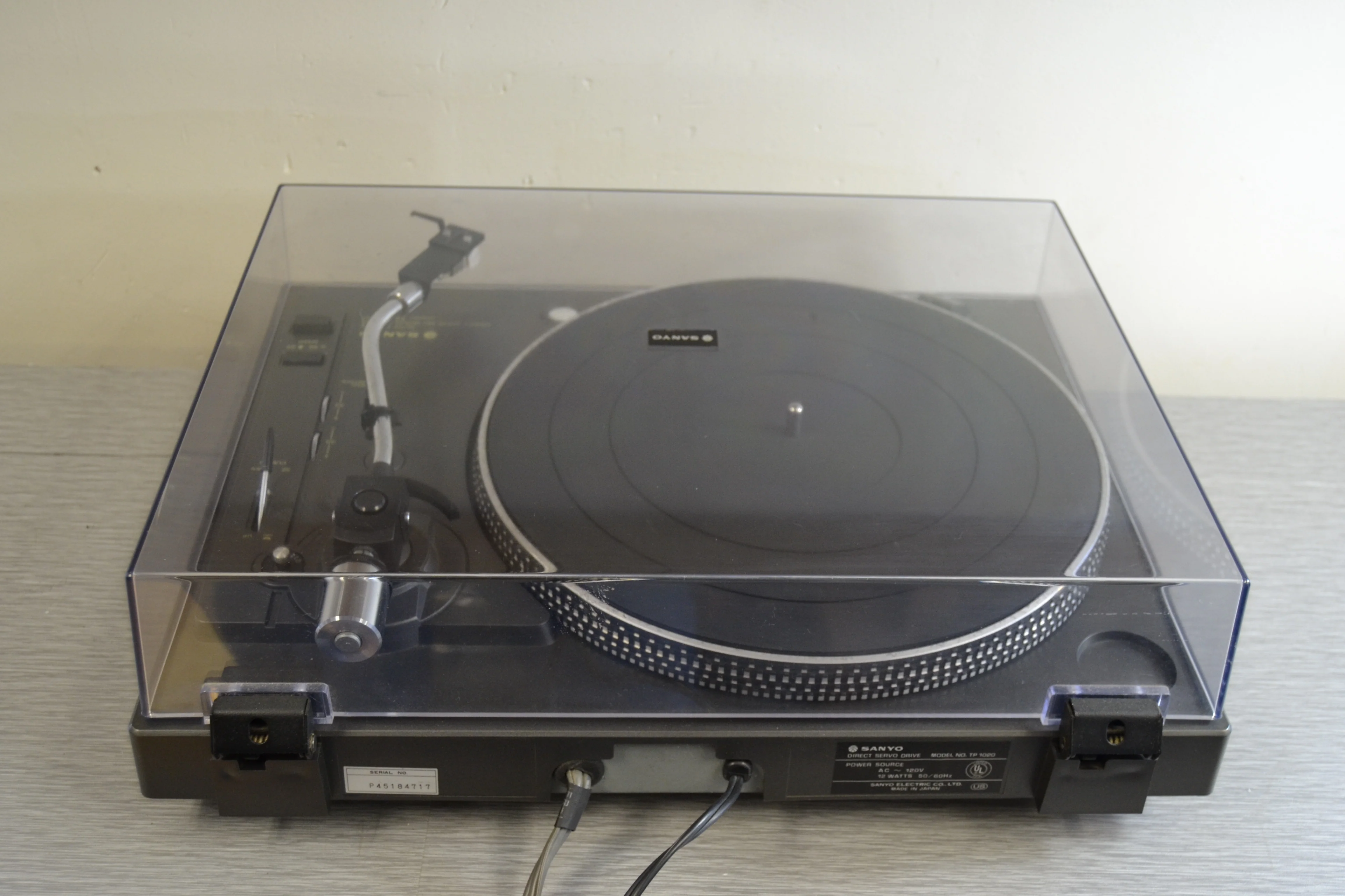 Sanyo TP-1020 Direct Drive Turntable * NEW Audio Technica AT3600 Cartridge - Image 13