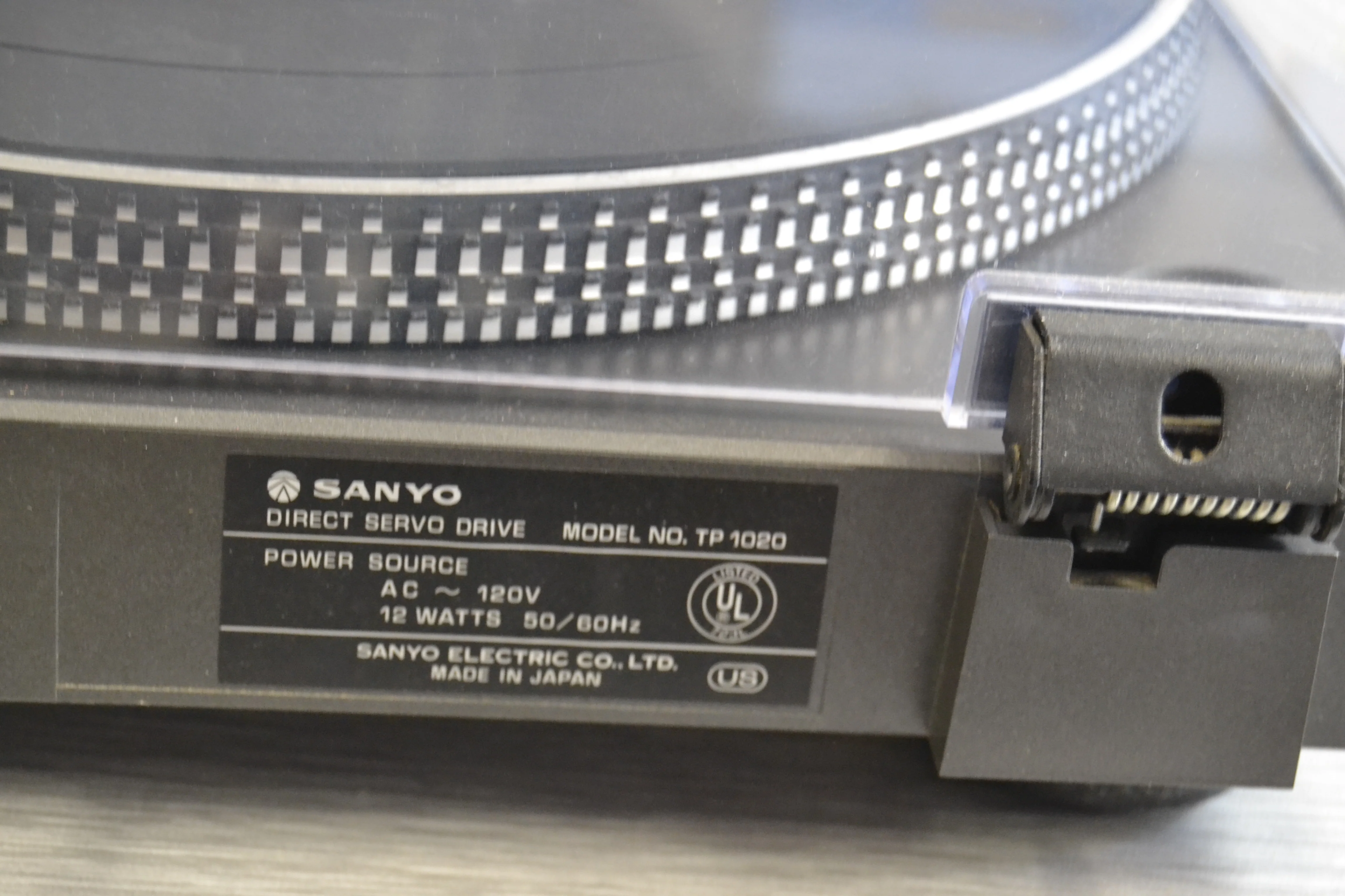 Sanyo TP-1020 Direct Drive Turntable * NEW Audio Technica AT3600 Cartridge - Image 15