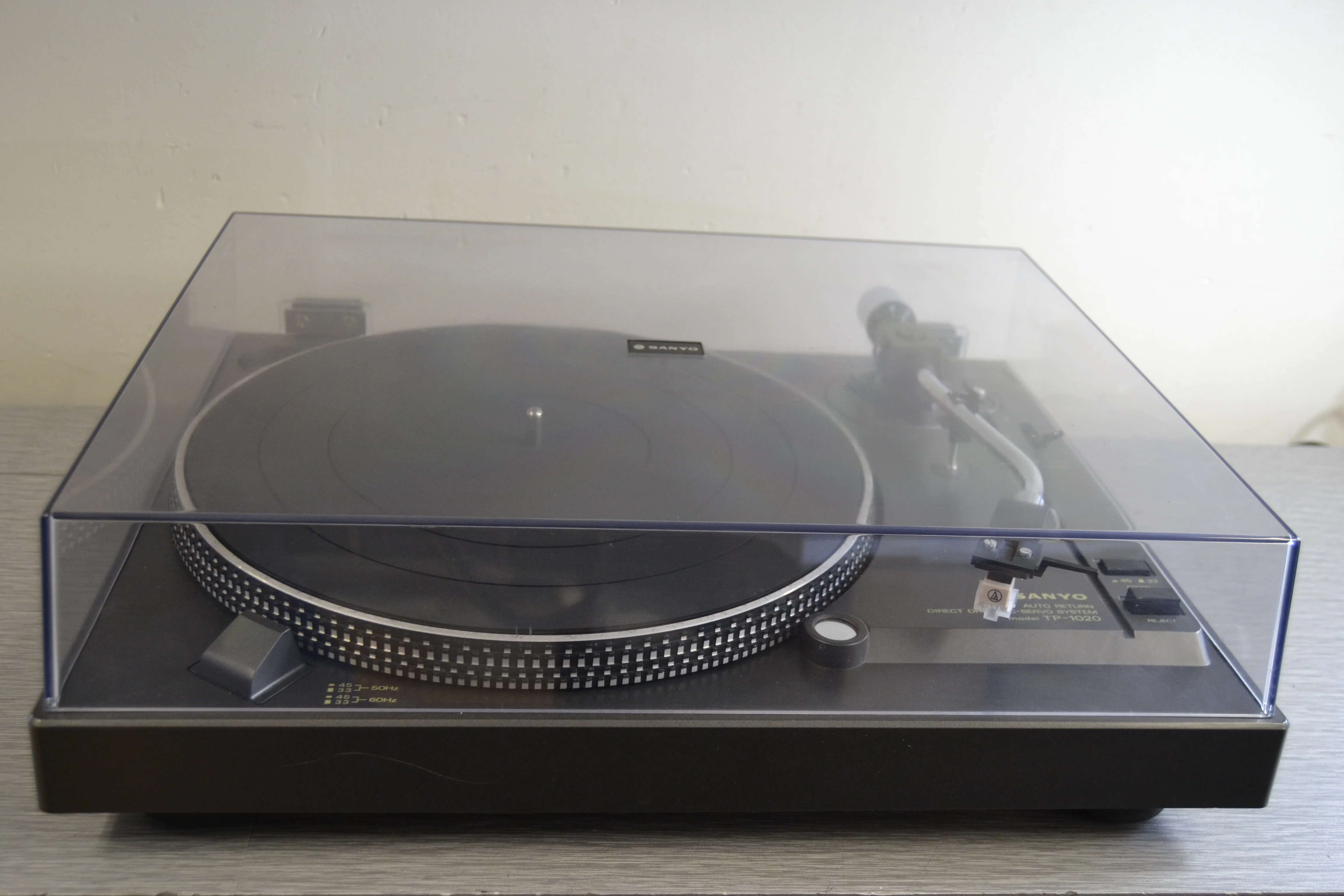 Sanyo TP-1020 Direct Drive Turntable * NEW Audio Technica AT3600 Cartridge - Image 2