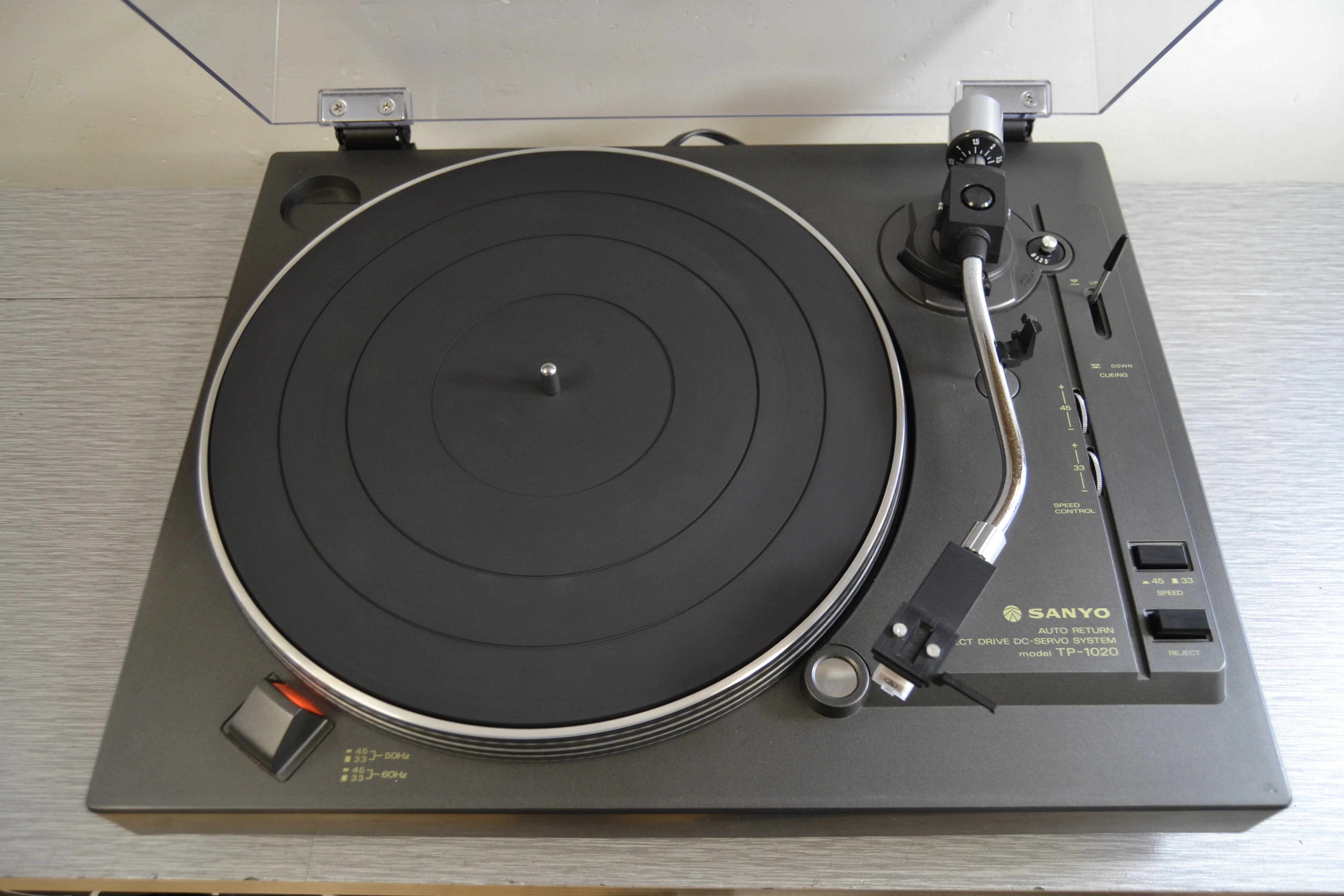 Sanyo TP-1020 Direct Drive Turntable * NEW Audio Technica AT3600 Cartridge - Image 4