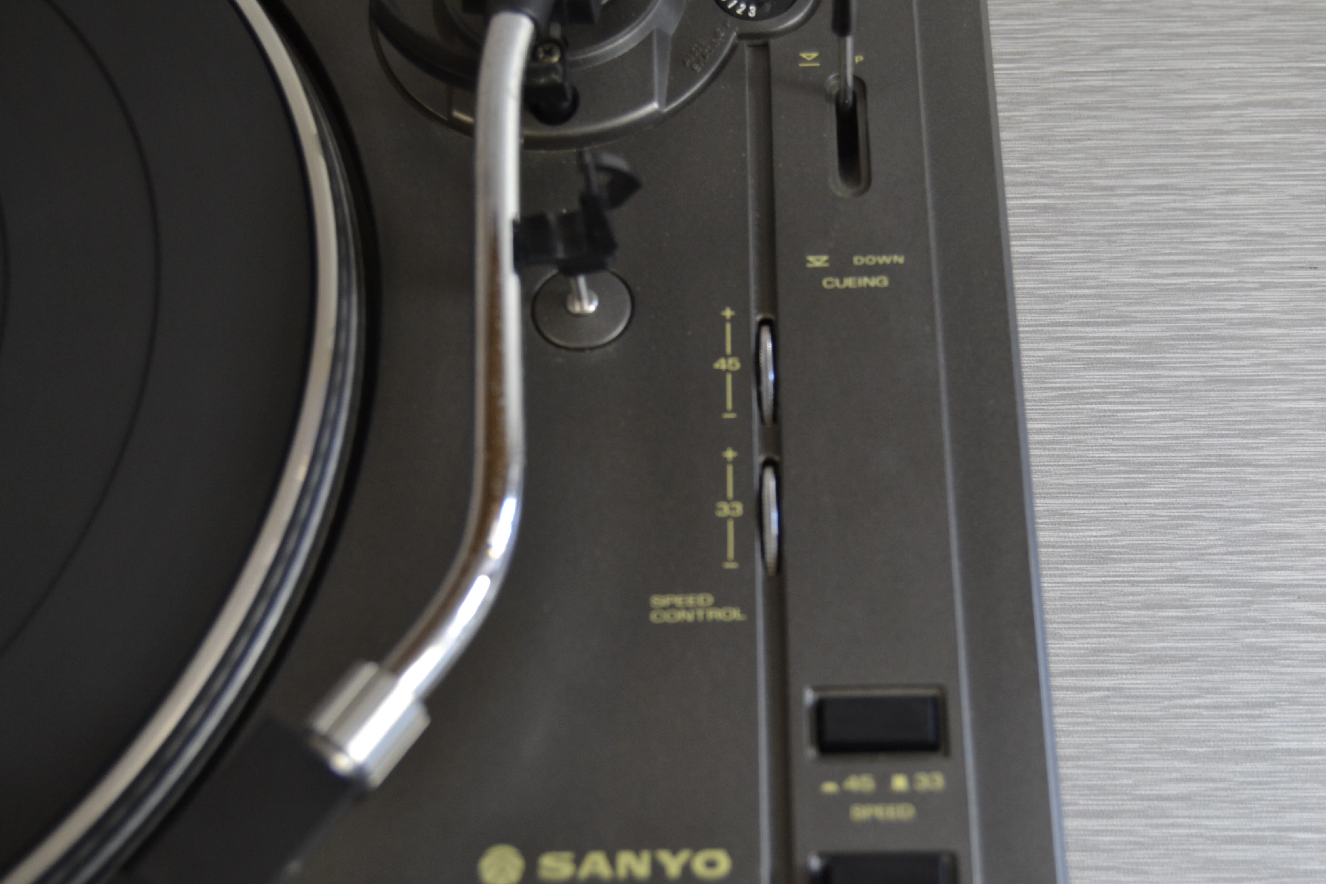 Sanyo TP-1020 Direct Drive Turntable * NEW Audio Technica AT3600 Cartridge - Image 7