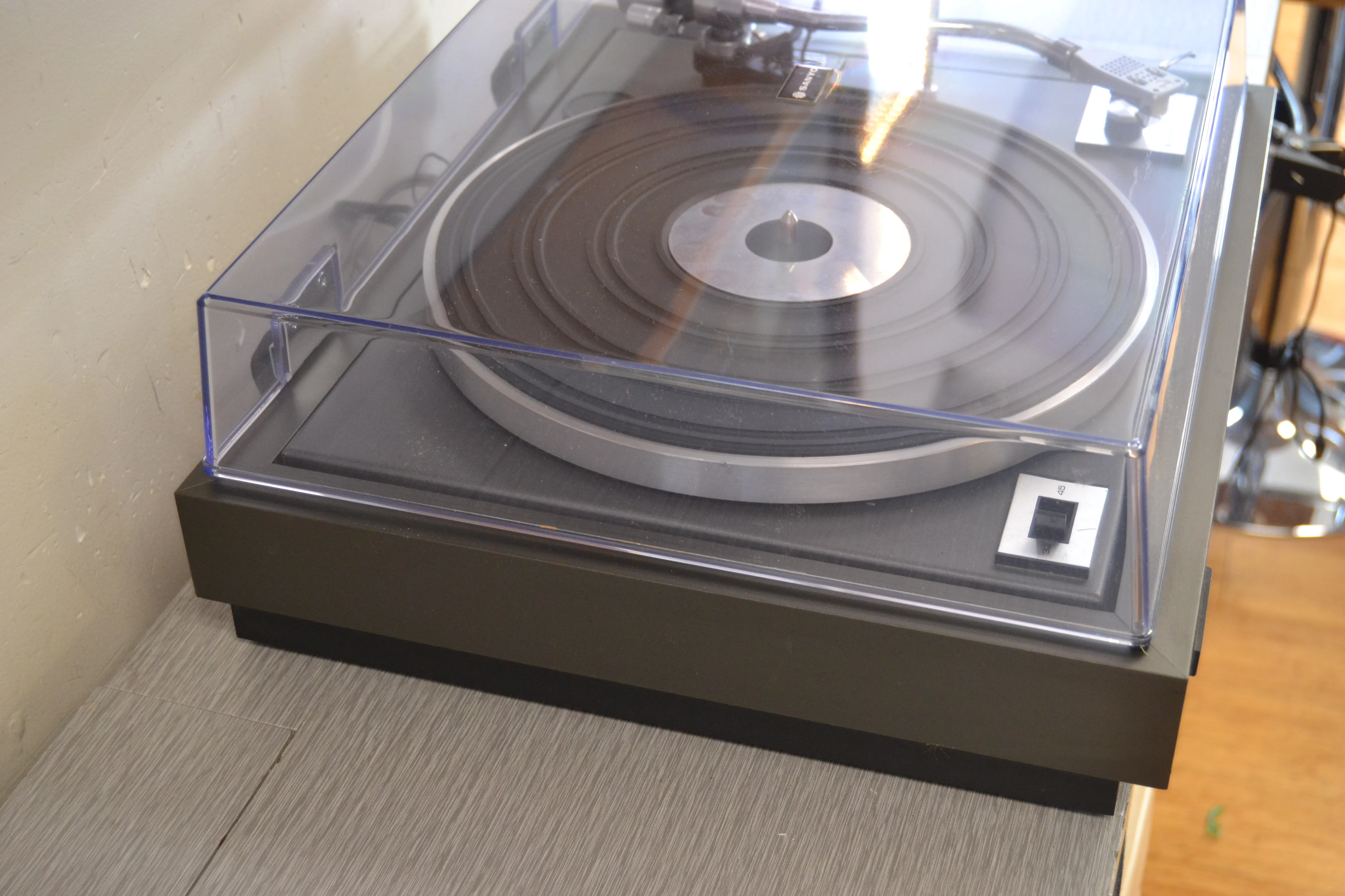 Sanyo TP-626 Turntable with NEW Audio Technica AT3600 Cartridge - Image 4