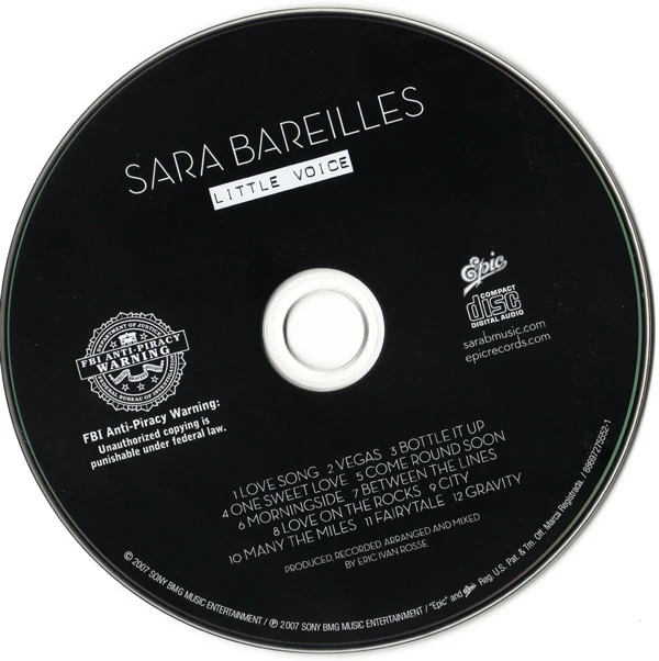 Sara Bareilles - Little Voice (CD, Album + CD, Enh, Ope + S/Edition) (Very Good Plus (VG+)) - Image 5