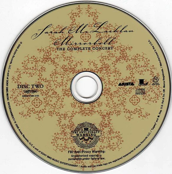 Sarah McLachlan - Mirrorball: The Complete Concert (2xCD, Album, Copy Prot., RM) (Near Mint (NM or M-)) - Image 5