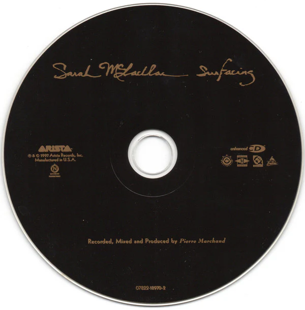 Sarah McLachlan - Surfacing (CD, Album, Enh) (Very Good Plus (VG+)) - Image 4