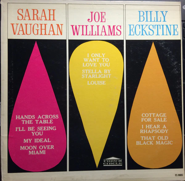 Sarah Vaughan, Joe Williams, Billy Eckstine - Sarah Vaughan / Joe Williams / Billy Eckstine (LP, Comp) (Near Mint (NM or M-))