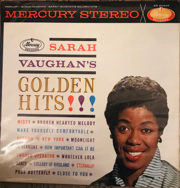 Sarah Vaughan - Sarah Vaughan's Golden Hits (LP, Comp) (Very Good Plus (VG+))