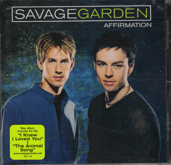 Savage Garden - Affirmation (CD, Album) (Very Good Plus (VG+)) - Image 2