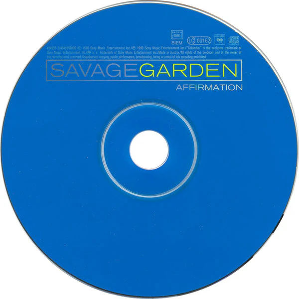 Savage Garden - Affirmation (CD, Album) (Very Good Plus (VG+)) - Image 4