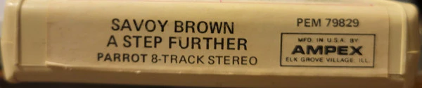Savoy Brown - A Step Further (8-Trk, Album) (Very Good (VG)) - Image 2