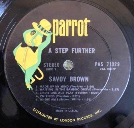 Savoy Brown - A Step Further (LP, Album, Ter) (Very Good (VG)) - Image 2