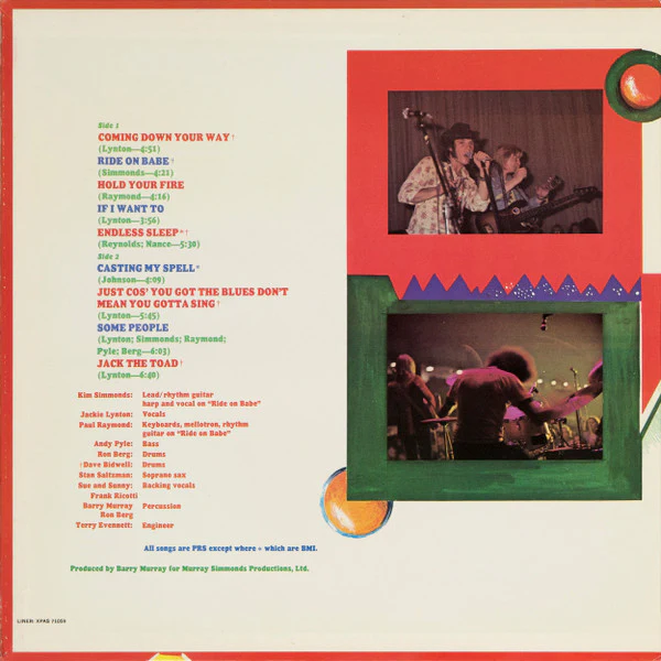 Savoy Brown - Jack The Toad (LP, Album, AL ) (Near Mint (NM or M-)) - Image 2