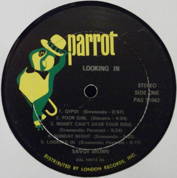 Savoy Brown - Looking In (LP, Album, Aud) (Very Good (VG)) - Image 4