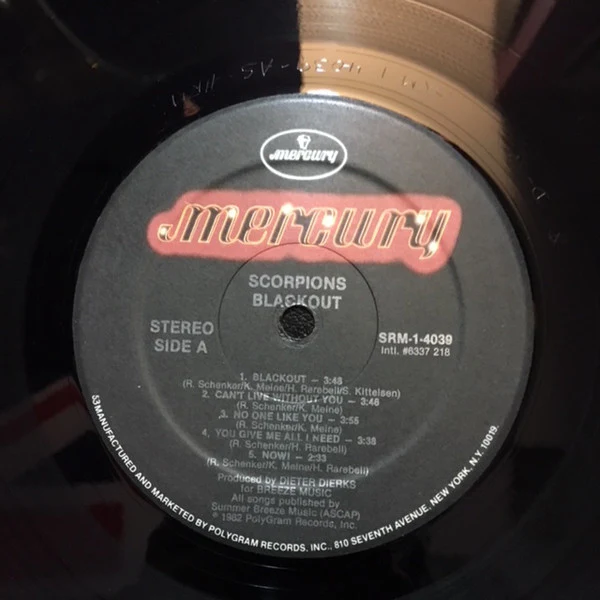 Scorpions - Blackout (LP, Album, 53) (Very Good Plus (VG+)) - Image 3