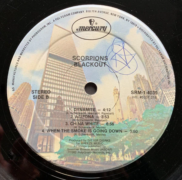 Scorpions - Blackout (LP, Album, 53 ) (Very Good Plus (VG+)) - Image 4