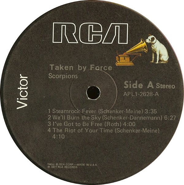 Scorpions - Taken By Force (LP, Album, Ind) (Very Good Plus (VG+)) - Image 5