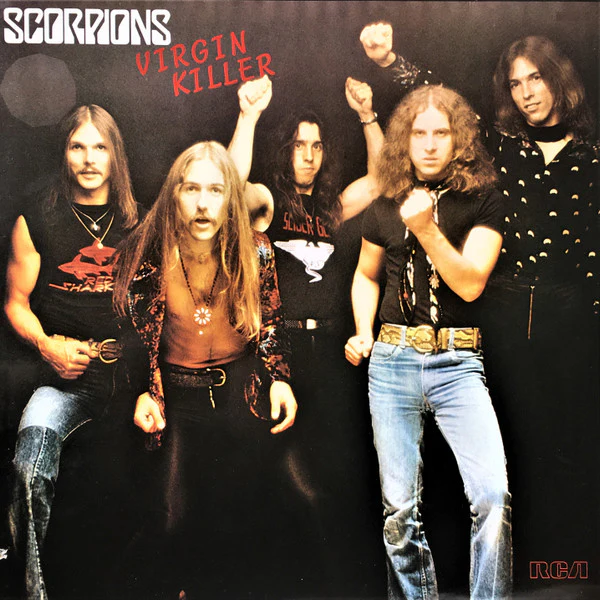 Scorpions - Virgin Killer (LP, Album) (Near Mint (NM or M-))