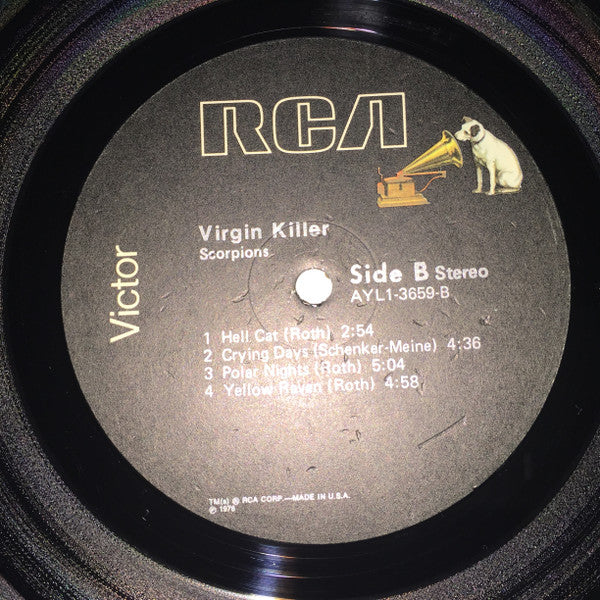 Scorpions - Virgin Killer (LP, Album, RE, Ind) (Near Mint (NM or M-)) - Image 4