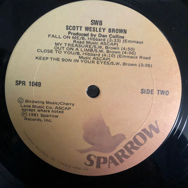 Scott Wesley Brown - SWB (LP, Album) (Mint (M)) SEALED NOS - Image 4